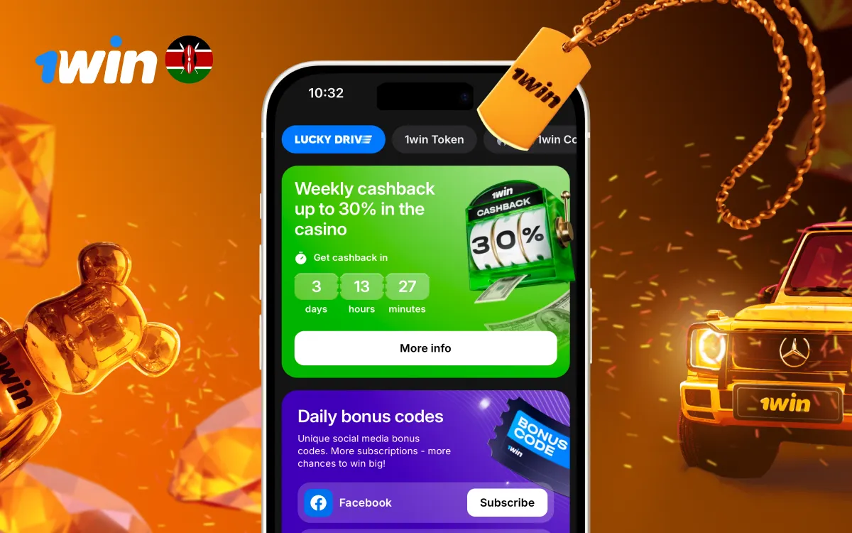 1win Bonus Kenya: Welcome Offer, Cashback & More